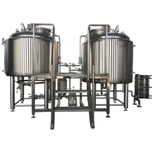 Fabricantes de Micro cervejaria artesanal piloto 100 200 400 500 1000 2000 l litro 2 3 5 7 20 bbl sistema de equipamentos de produção de cerveja para a venda