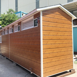 ห้องน้ำเคลื่อนที่ ดีไซน์ไม้แบบชนบท เป็นมิตรกับสิ่งแวดล้อม เหมาะสำหรับสถานที่ท่องเที่ยว ใช้งานกลางแจ้ง - Product Image 1