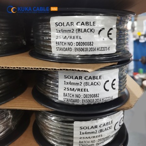 İkiz çekirdek tüv <span class=keywords><strong>2</strong></span> Pfg 1169/08.2007 2x1.5mm2 2x2.5mm2 2x4mm2 2x6mm2 2x10 Mm2 güneş kablosu Xlpe Xlpo DC 1.5 Kv PV güneş yuvarlak - Product Image 1