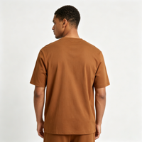T-shirt de haute qualité 100% coton OEM, votre marque, impression 3D en relief, logo personnalisé, unisexe, manches courtes, t-shirts pour hommes, grandes tailles