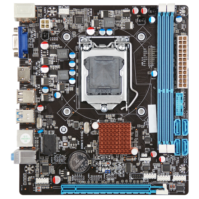 Best Price DDR3 Intel H61 Chipset Motherboard Support Socket 1155 Intel 3rd/2nd Generation Core I7 /i5/i3/Pentium/Celeron CPU
