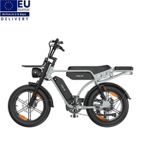 VTT électrique EU Standard PIXAR M9 avec siège arrière et panier avant, vélo électrique tout-terrain pas cher pour adultes