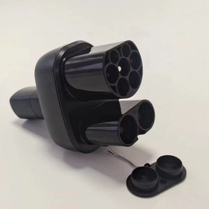 CCS2 vers TPC EV adaptateur connecteur de charge DC/AC <span class=keywords><strong>CCS</strong></span> Type2 Combo Type 2 convertisseur <span class=keywords><strong>prise</strong></span> de Port de dérivation pour chargeur <span class=keywords><strong>Tesla</strong></span> - Product Image 1