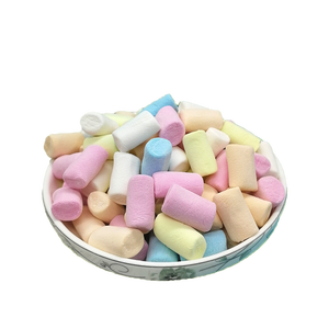 Algodón de Azúcar Halal Mixto al por Mayor en Bolsas a Granel, Sabores y Colores Frutales Variados, <span class=keywords><strong>Mini</strong></span> Dulces de Algodón de Azúcar en Forma de Tiza Cilíndrica Pequeña - Product Image 1