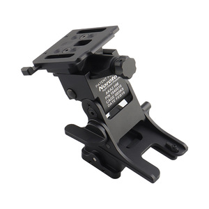 Support de fixation pour casque personnalisé en usine, en alliage d'aluminium durable, à dégagement rapide, type queue d'aronde, accessoire tactique d'extérieur - Product Image 4
