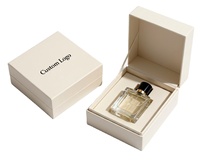 Nouvelle Boîte à Parfum Pliante Blanc Ivoire 2026 – Emballage de Luxe Personnalisé pour Bouteille d'Attar – Vente en Gros de Boîtes Cadeaux pour Parfums