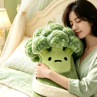 Coussin en peluche souple en forme de légumes (carotte, aubergine, brocoli, maïs), jouet en peluche long et mignon, personnalisable pour la décoration intérieure
