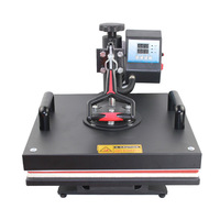 Machine de Presse à Chaud Multifonctionnelle 15 en 1 38x38cm Transfert Thermique par Sublimation 15x15 Pouces avec Plateau Coulissant