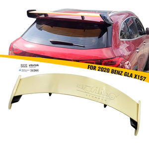 HS nouvellement répertorié ABS plastique fibre de carbone Look aileron d'aile de toit arrière pour <span class=keywords><strong>Mecedes</strong></span> Benz <span class=keywords><strong>GLA</strong></span> classe X157 GLA180 GLA35 AMG 2020-2021 - Product Image 1