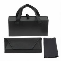 Étuis de protection rigides personnalisés tendance, motif uni, 7-7,9 pouces, faits à la main, pour lunettes de soleil et lunettes, emballage tiroir – Vente chaude