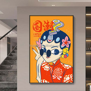 Sang trọng hiện đại: phong cách trừu tượng vẻ đẹp tường nghệ thuật cho lối vào, cầu thang & phòng ngủ trang trí-Chic & tối giản - Product Image 3