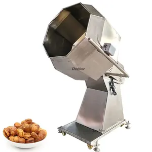 Máquina de temperar alimentos fritos, feijão, máquina de temperar nozes