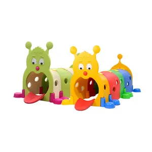 Toddler Kids Plastic Toy Mini Train Game Tunnel Indoor Kindergarten Playground Equipment