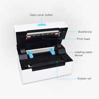 Pos 9220 110mm 4"x6" Versandetikettendrucker Kompatibel mit Allen Versandunternehmen Einschließlich Fedex UPS USPS DHL Etiketten