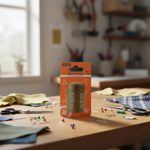 Filo da cucito Ilan 500m 20 colori in poliestere per macchine da cucire e cucito a mano - Product Image 3