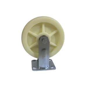 Ruedas giratorias de doble rueda de goma para exteriores de alta resistencia, ISO contenedor de carga, ruedas <span class=keywords><strong>Dolly</strong></span>, ruedas giratorias