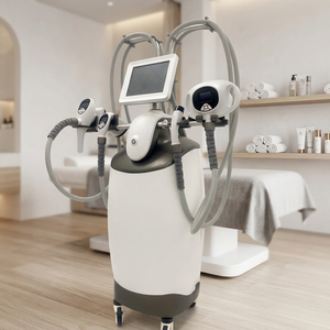 4 Handles Body Contouring Cavitation <b>Machine</b> Fat Reduction Skin Tightening Body Shaping Beauty Equipment For Salon Use - Product Image 1