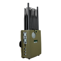 Inhibidor de Señal de Teléfono Celular 2025 Portátil con 28 Antenas, Radio FM, Wi-Fi 6e, Wi-Fi 2.4G/5G, GPS, Lojack, UHF, VHF, 433, 315, 868, GSM, 3G, 4G, 5G