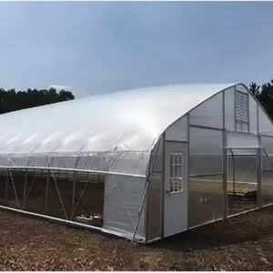 Película Plástica Ecológica de Bajo Precio, Color Azul Océano Blanco, 180 GSM, 120 Micrones, para Invernadero de un Solo Tramo - Product Image 5