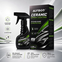 AUTOGO Spray de Revestimiento Cerámico 120ml Fórmula Líquida Nano SiO2 Hidrofóbico Brillo Rápido Protección de Pintura Detallado Automotriz CN
