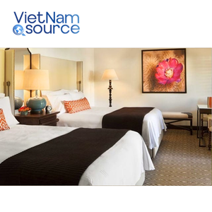 LaQuinta Modern Design Wooden <b>Folding</b> Dresser TV <b>Table</b> for Hotel Bedroom Living Room US Market Apartment OEM ODM Wholesale - Product Image 2