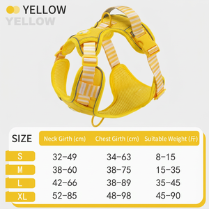 Harnais Réfléchissant Réglable pour Chien, Harnais Gilet à Quatre Points pour Animaux de Compagnie avec Anneau en D Métallique et Boucle à Libération Rapide pour la Promenade - Product Image 5