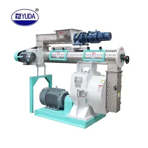 YUDA 3T/H Low Price Animal Cattle Chicken Small Feed Pellet Making Machine Plant