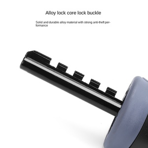 Cuerda de alambre de acero de seguridad de alta calidad, cadena de bloqueo de <span class=keywords><strong>bicicleta</strong></span>, bloqueo de cable de seguridad sin llave, <span class=keywords><strong>bicicleta</strong></span>, 5 cables de combinación digital, bloqueo de <span class=keywords><strong>bicicleta</strong></span> - Product Image 4