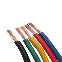 Câble électrique Shenguan BVR en cuivre pur toronné, isolé PVC 450/750V, pour bâtiment intérieur