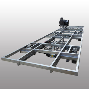 Châssis en aluminium électrique Fz à quatre roues, 4,8 m, double essieu tandem, 60 V, alimentation intégrée pour camion de restauration, utilisation extérieure - Product Image 2