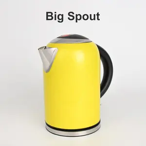 Kettle Electric 1.8L Modern Pot Water Boiler Yellow Manufacturer Good Quality Stainless Steel Electric Kettle For Boiling Water