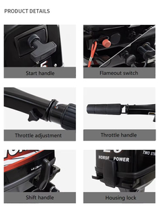 Moteurs hors-bord pour bateaux, 2 temps, 4 temps, 6cv, 8cv, 9.9cv, 15cv, 20cv, 25cv, 30cv, 40cv, 60cv - Product Image 4