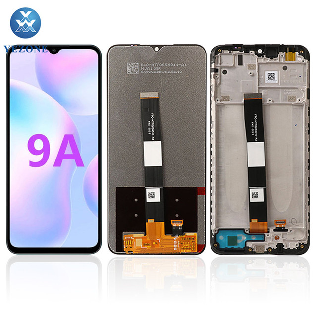 Cell Phone LCD Wholesaler for Redmi 9a Lcd Screen Display for Redmi 9a 9c Lcd with Frame for Redmi 9a Display