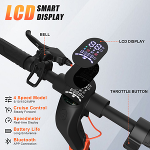 Livraison gratuite aux États-Unis, scooter <span class=keywords><strong>électrique</strong></span> intelligent pour adultes 500W, vitesse rapide de 21 mph, double suspension, 48V 10.4Ah, pour les trajets domicile-travail - Product Image 3