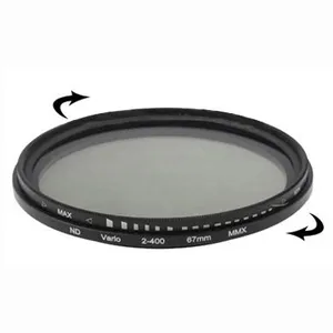 Camera Accessories 67mm ND Fader Neutral Density Adjustable Variable Filter ND 2 to ND 400 Filter Camera Filter