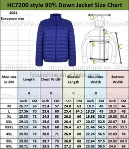 Plumón de pato blanco ultraligero para hombre, chaqueta de plumas ultraligera de poliamida para senderismo - Product Image 5