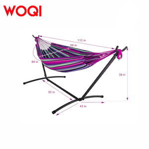 वूकी सर्वश्रेष्ठ पसंद उत्पाद ब्राजीलियन-शैली का डबल हैममॉक, अंतरिक्ष बचत वयस्कों के लिए इनडोर आउटडोर - Product Image 4