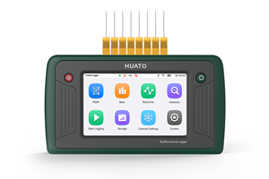 Medidor de Temperatura Multicanal HUATO S1516 de 16 Canales con Sonda de Termopar Universal, Registrador de Datos - Product Image 4