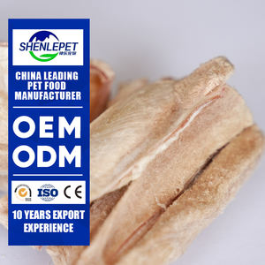 Collations de soins dentaires faibles en gras pour animaux de compagnie chien chat chiot chaton friandises à mâcher saines canard pour animaux de compagnie os croustillant aliments lyophilisés pour animaux de compagnie - Product Image 1