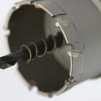 Jeu de forets sans fil TGS Offre Spéciale pour scie cloche à pointe en carbure de tungstène pour tige droite en acier inoxydable