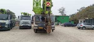 2021 pabrik Cina digunakan Pump truk derek 50Ton mesin angkat ponsel teleskopik Boom hidrolik truk derek pompa - Product Image 5