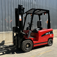 Chariot élévateur à batterie Haorun FH-CPD20 de 2 tonnes pour entrepôt de boissons, empileur de palettes de bouteilles en plastique