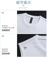 Vente en gros de t-shirts sans manches et shorts de sport unisexes de haute qualité, respirants, anti-bactériens, à séchage rapide, pour le fitness, le football et l'entraînement