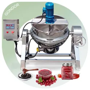 Otomatis Gas panas permen buah Jam panci permen kecil keahlian memasak buah listrik panci ketel buah dan mesin Mixer