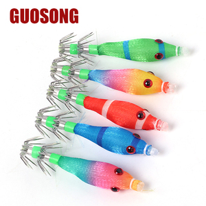 Señuelo Luminoso para Pesca de Calamar de 5.79cm/3.1g, Modelo Shrimp Yamashita, para Pesca en Agua Salada, Anzuelos de Acero con Alto Contenido de Carbono <span class=keywords><strong>Yo</strong></span> <span class=keywords><strong>Zuri</strong></span> - Product Image 1