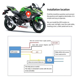 Traceur GPS 4G étanche de haute qualité avec support de tableau de bord LBS, prise en charge de l'application iOS, garantie 1 an - Suivi en direct pour voiture et moto - Product Image 3