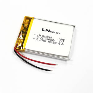 도매 리튬 이온 배터리 <span class=keywords><strong>Lipo</strong></span> 배터리 3.7 V 700Mah 803132 603040 3.7 V 리튬 폴리머 배터리 (Kc 인증서 포함) - Product Image 2