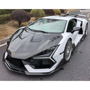 ฝากระโปรงคาร์บอนแบบเปิดโล่งเต็มรูปแบบสไตล์ DK สำหรับ Lamborghini Revuelto - Product Image 3