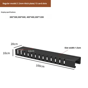 现代设计的多功能环保金属立式瓷砖展示架 - Product Image 6