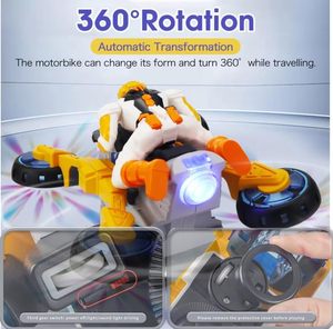 EPT Venta al por Mayor, Nuevo <span class=keywords><strong>Juguete</strong></span> de Motocicleta Eléctrica para Niños con Rotación de 360 Grados, Luz y Sonido, Deformación Automática - Product Image 6